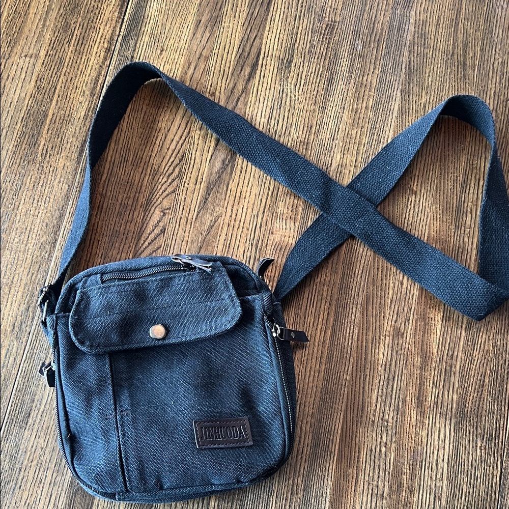 Black Messenger Bag